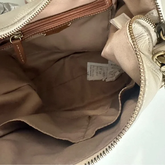 The Sak pebbled Leather Sequoia Hobo Bag with Brass Accents NWOT ($179) - Picture 7 of 8